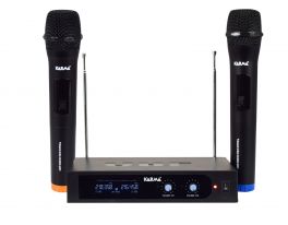 KARMA SET 6252A Doppio radiomicrofono palmare VHF - 1 - Techsoundsystem.com