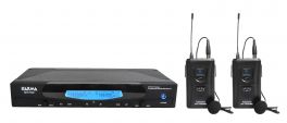 GLEMM SET 7620LAV Radiomicrofono UHF con doppio lavalier - 1 - Techsoundsystem.com