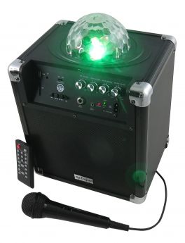 KARMA SOUND MAGIC Diffusore a batterie con effetto luce 60W - 1 - Techsoundsystem.com