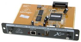 BEHRINGER X-UF INTERFACCIA AUDIO 24 BIT USB 2.0 E FIREWIRE 400 PER MIXER DIGITALE X32 - 1 - Techsoundsystem.com