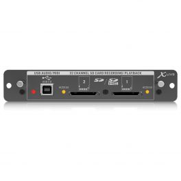 BEHRINGER X-LIVE SCHEDA DI ESPANSIONE X32 PER REC/PLAYBACK A 32 CANALI SU SD/SDHC E INTERFACCIA MIDI USB - 1 - Techsoundsystem.com