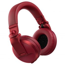 PIONEER HDJ X5 BT RED CUFFIA BLUETOOTH CHIUSA OVER EAR 32 OHM PER DJ ROSSO METALLIZATO - 1 - Techsoundsystem.com