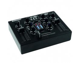 OMNITRONIC PM-211P MIXER PER DJ 2 CANALI CON PLAYER MP3 USB