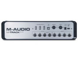 M-AUDIO M-TRACK QUAD INTERFACCIA AUDIO MIDI USB 4 IN 4 OUT SCHEDA AUDIO 24 BIT 96 KHZ +48V 4 INSERT + PROTOOLS EXPRESS - 1 - Techsoundsystem.com