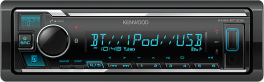 Kenwood KMM-BT306 autoradio 1 din con Bluetooth integrato, Spotify e Amazon Alexa - 1 - Techsoundsystem.com