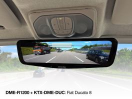 Alpine KTX-DME-DUC Kit installazione specifico DME-R1200 specchietto digitale su Fiat Ducato, Jumper, Boxer - 1 - Techsoundsystem.com
