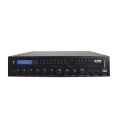 GLEMM PAA 120 DAB Amplificatore professionale 100V a 5 zone con modulo DAB+ integrato, lettore MP3, bluetooth