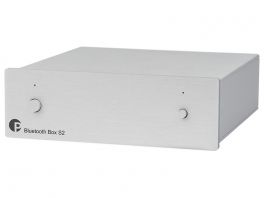 Pro-ject BLUETOOTH BOX S2 Silver Ricevitore senza fili Bluetooth per smartphones e tablet supporta codec aptX o SBC