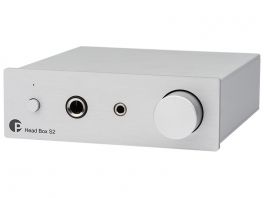 Pro-ject HEAD BOX S2 Silver Amplificatore per cuffia, Componenti selezionati e di basso rumore