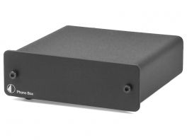 Pro-Ject Phono Box DC BLACK Stadio fono MM/MC di alta qualità Serie Box Design - 1 - Techsoundsystem.com