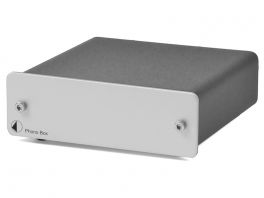 Pro-Ject Phono Box DC SILVER Stadio fono MM/MC di alta qualità Serie Box Design - 1 - Techsoundsystem.com