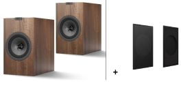 KEF Q150 WALNUT Diffusori da scaffale High End Ash Vinyl 100W (COPPIA) + GRIGLIE ORIGINALI OMAGGIO!! - 1 - Techsoundsystem.com