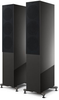 KEF R7 META BLACK Diffusori da pavimento 3 vie bass reflex, UNI-Q tweeter (COPPIA) - 1 - Techsoundsystem.com