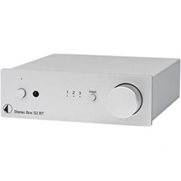 Pro-ject STEREO BOX S2 BT SILVER Amplificatore integrato stereo HI-FI con bluetooth - 1 - Techsoundsystem.com