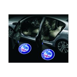 ALKOR WLKLED-LOGO-BRAND Logo brand auto - kit led sotto porta can bus (coppia) - 1 - Techsoundsystem.com