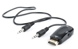 CABLEXPERT ADATTATORE DA HDMI A VGA, PORTA SINGOLA - 1 - Techsoundsystem.com