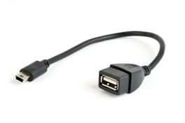 CABLEXPERT USB OTG AF TO MINI-BM CABLE, 0.15 M - 1 - Techsoundsystem.com