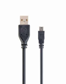 CABLEXPERT USB 2.0 A-PLUG MINI 5PM 6FT CABLE - 1 - Techsoundsystem.com