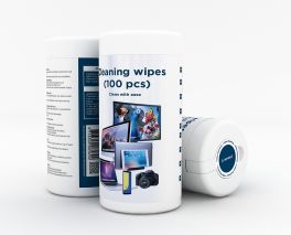 GEMBIRD WET CLEANING WIPES (100 PCS) - 1 - Techsoundsystem.com