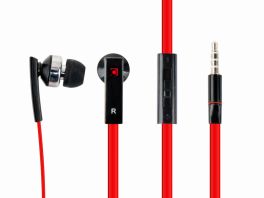 GMB AUDIO EARPHONES WITH MICROPHONE AND VOLUME CONTROL, &#039;PORTO&#039; - 1 - Techsoundsystem.com