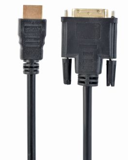 CABLEXPERT HDMI TO DVI CABLE WITH GOLD-PLATED CONNECTORS, 4.5 M - 1 - Techsoundsystem.com
