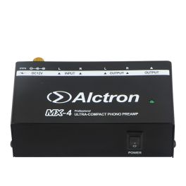 ALCTRON MX-4 PREAMPLIFICATORE PHONO COMPATTO PER GIRADISCHI - 1 - Techsoundsystem.com