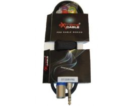 EXTREME JSXM1PRO CAVO XLR MASCHIO - JACK STEREO 1/4&quot; 6.3mm 1 MT - 1 - Techsoundsystem.com